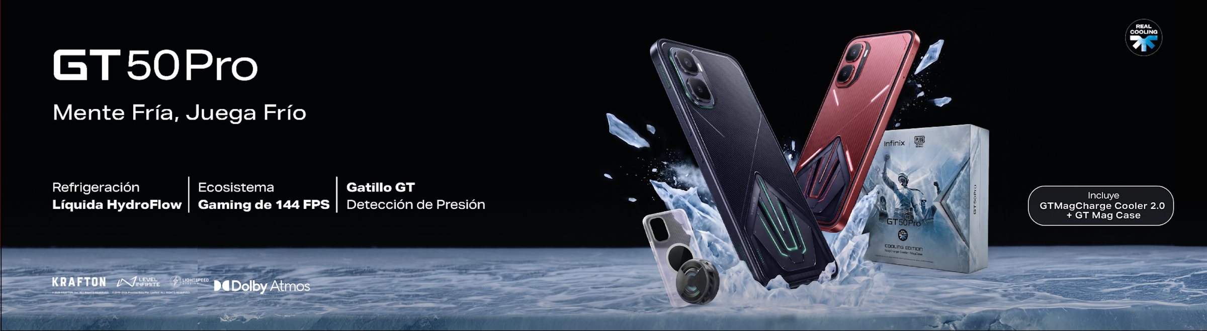Infinix GT 50 Pro — Mente fría, juega frío